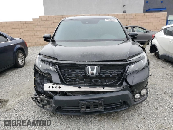 2021 Honda Passport EX-L with VIN 5FNYF7H53MB010524, listed as a Copart auction lot 50022685 with 18,882 mi miles and Salvage title. Bid and sale history available at DreamBid. Image 5.