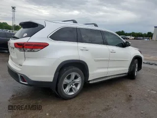 2017 Toyota Highlander Limited with VIN 5TDYZRFH5HS211889, listed as a Copart auction lot 54254785 with 96,914 mi miles and Salvage title. Bid and sale history available at DreamBid. Image 3.