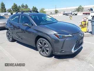 2025 Lexus UX with VIN JTHYBJAH2S2011577, listed as a IAAI auction lot 42036922 with 1,868 mi miles and . Bid and sale history available at DreamBid. Image 1.