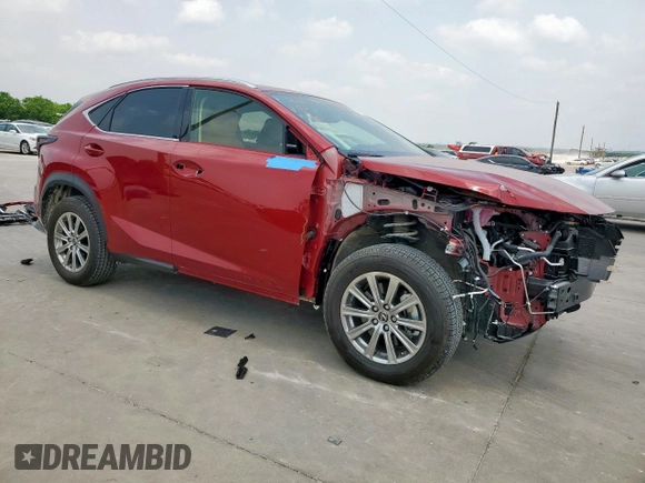 2021 Lexus NX 300 with VIN JTJDARBZ3M5032056, listed as a Copart auction lot 56967115 with 13,155 mi miles and Salvage title. Bid and sale history available at DreamBid. Image 4.