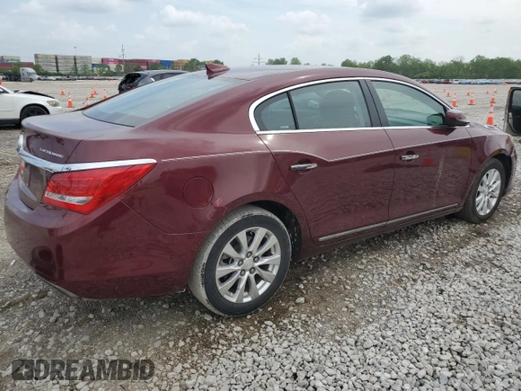 2015 Buick LaCrosse with VIN 1G4G15G34FF343095, listed as a Copart auction lot 56272135 with 46,645 mi miles and Salvage title. Bid and sale history available at DreamBid. Image 3.