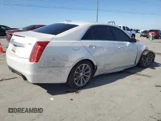 2017 Cadillac CTS Luxury RWD with VIN 1G6AR5SS3H0146350, listed as a Copart auction lot 46511605 with 141,857 mi miles and Salvage Title. Bid and sale history available at DreamBid. Image 3.