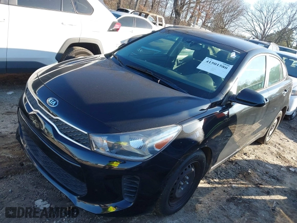 2018 Kia Rio LX with VIN 3KPA24AB4JE145699, listed as a IAAI auction lot 41501580 with 125,162 mi miles. Bid and sale history available at carsss.com. Image 17.