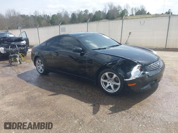 2003 Infiniti G35 w/Leather z VIN JNKCV54E83M205482, wystawiony jako IAAI lot #41787450 z przebiegiem 138 385 mil mil oraz . Historia ofert i sprzedaży dostępna na DreamBid. Obrazek 1.