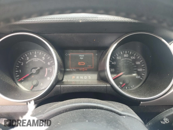 2022 Ford Mustang EcoBoost with VIN 1FA6P8TH6N5118284, listed as a Copart auction lot 51652615 with 36,415 mi miles and Salvage title. Bid and sale history available at DreamBid. Image 9.
