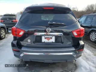 2020 Nissan Pathfinder S with VIN 5N1DR2AM4LC644586, listed as a Copart auction lot 45367715 with 68,699 mi miles and Clean Title. Bid and sale history available at carsss.com. Image 6.