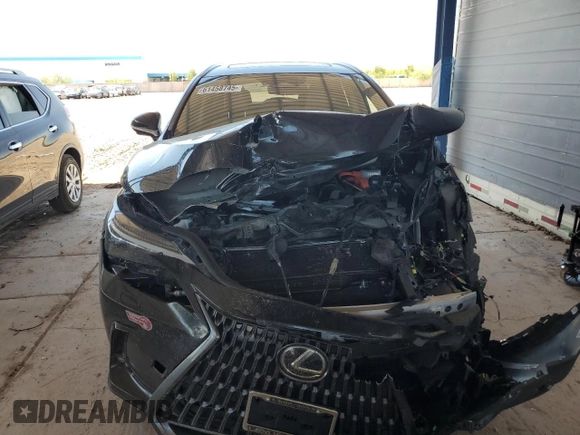 2024 Lexus NX 450h+ Luxury with VIN JTJHKCFZXR2034322, listed as a Copart auction lot 61458745 with 32,029 mi miles and Salvage title. Bid and sale history available at DreamBid. Image 5.
