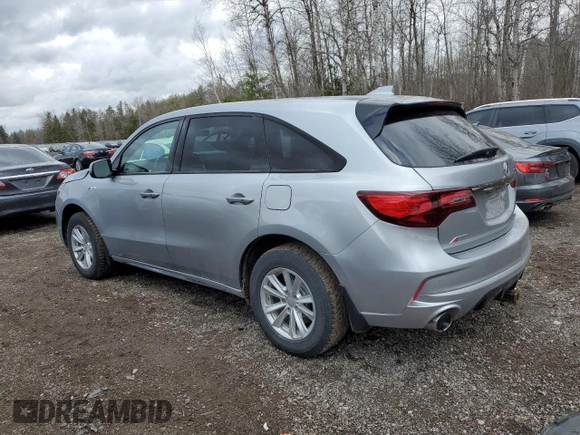 2019 Acura MDX w/Technology/A-Spec Pkg with VIN 5J8YD4H08KL802303, listed as a Copart auction lot 48874315 with 130,593 mi miles and Salvage Title. Bid and sale history available at carsss.com. Image 2.