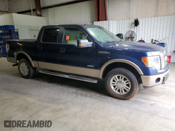 2012 Ford F-150 XL with VIN 1FTFW1ET1CFC20038, listed as a Copart auction lot 44331855 with 93,126 mi miles and Salvage Title. Bid and sale history available at DreamBid. Image 4.