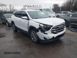 2018 GMC Terrain SLT with VIN 3GKALPEX1JL218838, listed as a IAAI auction lot 41490886 with 108,075 mi miles. Bid and sale history available at carsss.com. Image 1.