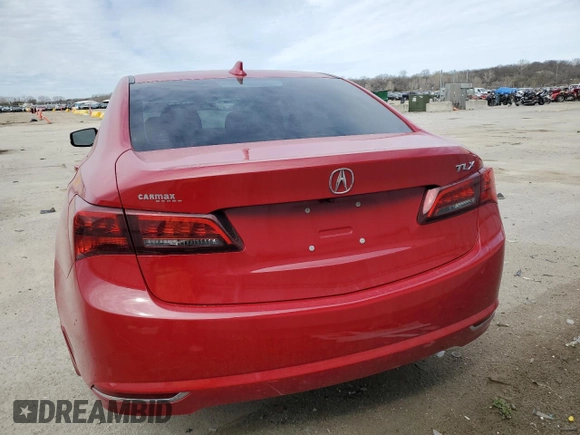 2017 Acura TLX Technology with VIN 19UUB1F53HA006760, listed as a Copart auction lot 50632845 with 94,161 mi miles and Salvage Title. Bid and sale history available at DreamBid. Image 6.