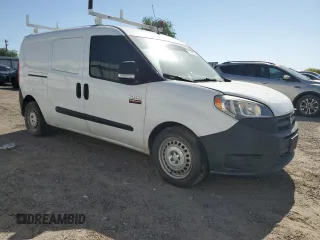 2018 Ram ProMaster City Cargo Tradesman with VIN ZFBERFAB7J6H82008, listed as a Copart auction lot 52996345 with 71,391 mi miles and Salvage Title. Bid and sale history available at DreamBid. Image 4.