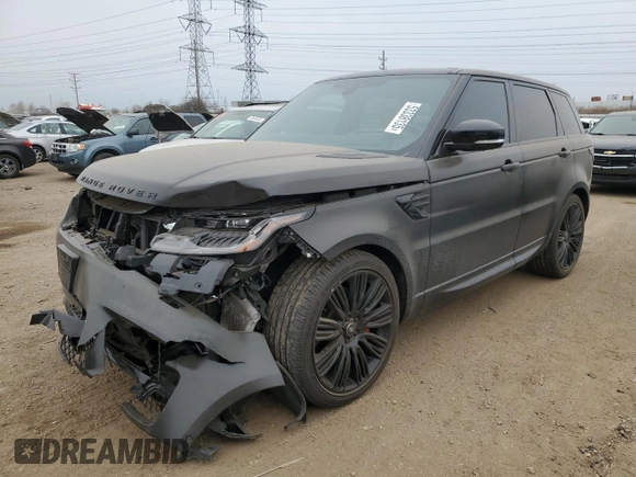 2020 Land Rover Range Rover Sport Autobiography z VIN SALWV2SE4LA731098, wystawiony jako Copart lot #53338135 z przebiegiem 73 605 mil mil oraz Szkoda całkowita • Salvage title. Historia ofert i sprzedaży dostępna na DreamBid. Obrazek 1.