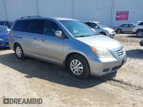 2010 Honda Odyssey EX with VIN 5FNRL3H43AB002674, listed as a IAAI auction lot 41769655 with 217,872 mi miles. Bid and sale history available at carsss.com. Image 1.