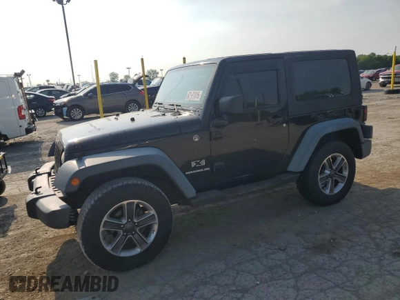2009 Jeep Wrangler X with VIN 1J4FA24159L772540, listed as a Copart auction lot 62183815 with 179,628 mi miles and Salvage title. Bid and sale history available at DreamBid. Image 1.