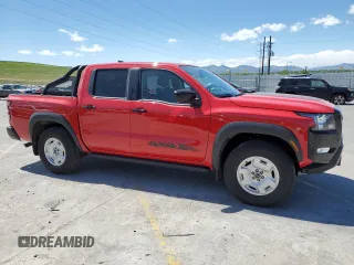2024 Nissan Frontier S with VIN 1N6ED1EK9RN630171, listed as a Copart auction lot 57525205 with 13,874 mi miles and Salvage title. Bid and sale history available at DreamBid. Image 4.