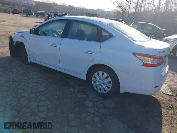 2014 Nissan Sentra SR with VIN 3N1AB7AP2EY299879, listed as a IAAI auction lot 41803279 with 150,589 mi miles and . Bid and sale history available at DreamBid. Image 3.