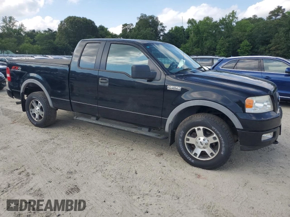 2005 Ford F-150 XLT with VIN 1FTPX14575FB50262, listed as a Copart auction lot 60167755 with 138,619 mi miles and Clean title. Bid and sale history available at DreamBid. Image 4.