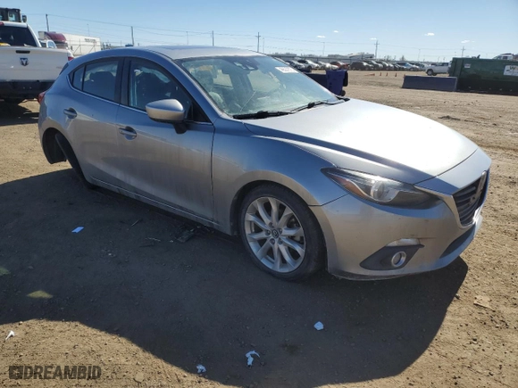 2014 Mazda Mazda3 s Grand Touring with VIN JM1BM1M36E1181856, listed as a Copart auction lot 46537875 with NaN miles and Salvage Title. Bid and sale history available at carsss.com. Image 4.