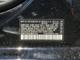 2025 Volkswagen Jetta GLI Autobahn z VIN 3VW2T7BU2SM067561, wystawiony jako Copart lot #56225025 z przebiegiem 2 246 mil mil oraz Czysty tytuł • Clean title. Historia ofert i sprzedaży dostępna na DreamBid. Obrazek 12.