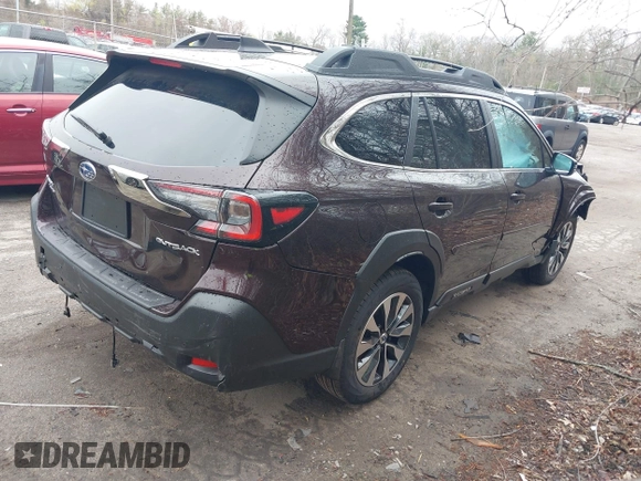 2025 Subaru Outback Limited z VIN 4S4BTANC2S3199865, wystawiony jako IAAI lot #42066365 z przebiegiem 1 016 mil mil oraz . Historia ofert i sprzedaży dostępna na DreamBid. Obrazek 4.