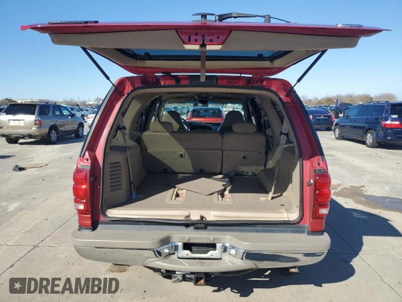2001 Ford Expedition Eddie Bauer with VIN 1FMRU17L11LB28163, listed as a Copart auction lot 43424585 with 220,543 mi miles and Salvage title. Bid and sale history available at DreamBid. Image 6.