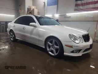 2009 Mercedes-Benz E-Class Luxury 3.5L with VIN WDBUF56X39B421390, listed as a Copart auction lot 47384395 with 125,642 mi miles and Salvage Title. Bid and sale history available at carsss.com. Image 4.