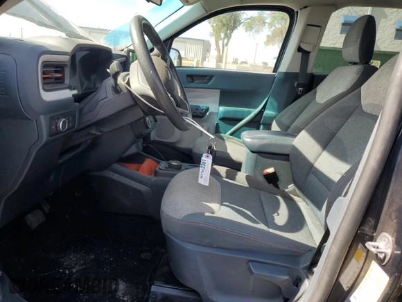 2023 Ford Maverick XL with VIN 3FTTW8F97PRA00944, listed as a Copart auction lot 59168715 with 16,400 mi miles and Salvage title. Bid and sale history available at DreamBid. Image 7.