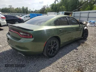2022 Dodge Charger SXT with VIN 2C3CDXBG7NH138565, listed as a Copart auction lot 52154525 with 53,724 mi miles and Salvage Title. Bid and sale history available at DreamBid. Image 3.