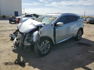 2018 Nissan Murano SL z VIN 5N1AZ2MGXJN197515, wystawiony jako Copart lot #56293995 z przebiegiem Nie podano mil oraz Szkoda całkowita • Salvage title. Historia ofert i sprzedaży dostępna na DreamBid. Obrazek 1.