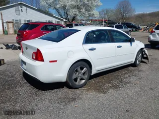 2012 Chevrolet Malibu LT w/2LT with VIN 1G1ZD5EU8CF374841, listed as a IAAI auction lot 41983141 with 196,174 mi miles. Bid and sale history available at carsss.com. Image 4.