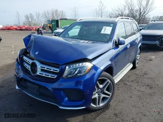 2017 Mercedes-Benz GLS with VIN 4JGDF7DE1HA911518, listed as a IAAI auction lot 41998878 with 118,315 mi miles. Bid and sale history available at carsss.com. Image 19.