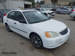 2002 Honda Civic EX with VIN 1HGES26812L071980, listed as a IAAI auction lot 39200340 with 160,563 mi miles. Bid and sale history available at carsss.com. Image 1.