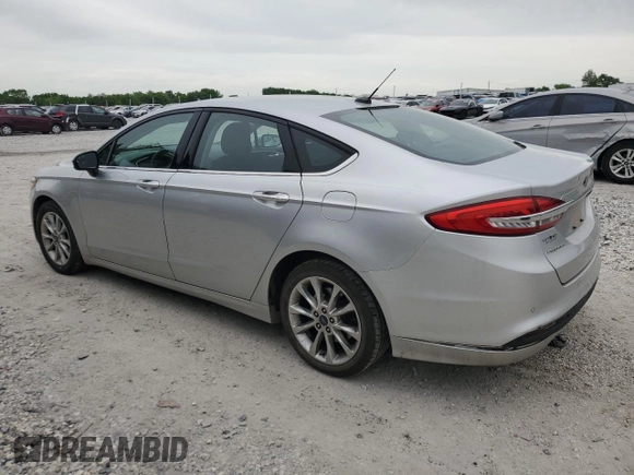 2017 Ford Fusion SE with VIN 3FA6P0HD3HR256602, listed as a Copart auction lot 55834485 with 157,495 mi miles and Clean title. Bid and sale history available at DreamBid. Image 2.