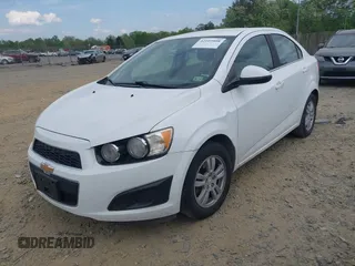 2014 Chevrolet Sonic LT with VIN 1G1JC5SH2E4162166, listed as a IAAI auction lot 42105408 with 122,854 mi miles and . Bid and sale history available at DreamBid. Image 2.