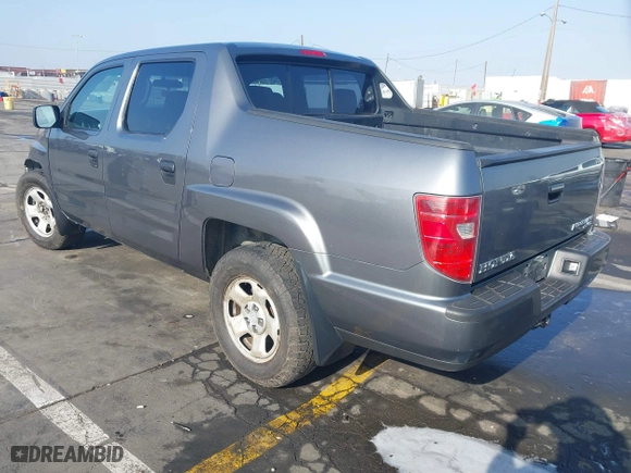 2009 Honda Ridgeline RT with VIN 5FPYK16239B101373, listed as a IAAI auction lot 41169343 with 1 mi miles. Bid and sale history available at carsss.com. Image 3.