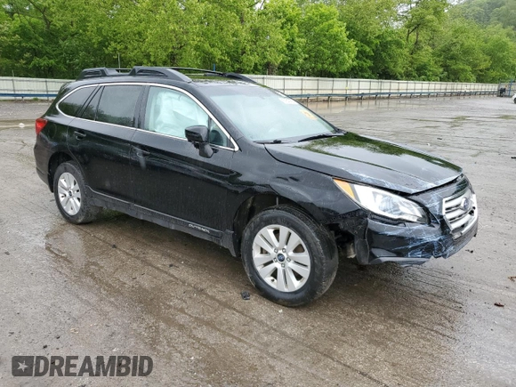 2017 Subaru Outback Premium with VIN 4S4BSADC0H3215929, listed as a Copart auction lot 57849755 with 124,221 mi miles and Salvage title. Bid and sale history available at DreamBid. Image 4.