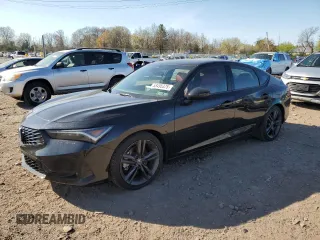 2024 Acura Integra w/A-Spec Package with VIN 19UDE4H30RA009850, listed as a Copart auction lot 53495375 with 9,036 mi miles and Salvage title. Bid and sale history available at DreamBid. Image 1.