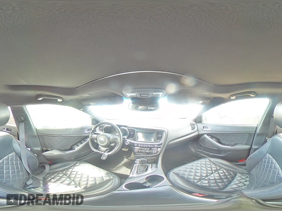 2014 Kia Optima SXL Turbo with VIN 5XXGR4A68EG283932, listed as a Copart auction lot 52962065 with 112,547 mi miles and Salvage title. Bid and sale history available at DreamBid. Image 14.
