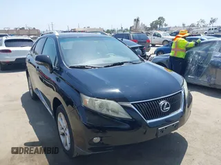 2012 Lexus RX 350 with VIN 2T2ZK1BA9CC078845, listed as a IAAI auction lot 42574809 with 169,373 mi miles and . Bid and sale history available at DreamBid. Image 1.