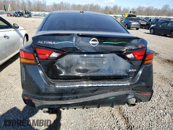 2023 Nissan Altima 2.5 SR with VIN 1N4BL4CW1PN373090, listed as a Copart auction lot 46724545 with 25,438 mi miles and Salvage Title. Bid and sale history available at carsss.com. Image 6.