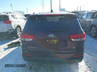 2017 Kia Sorento LX with VIN 5XYPG4A32HG271299, listed as a IAAI auction lot 41342809 with 124,665 mi miles. Bid and sale history available at carsss.com. Image 16.