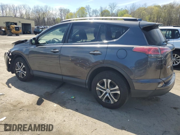 2017 Toyota RAV4 LE with VIN JTMBFREV7HJ167056, listed as a Copart auction lot 54156215 with 93,475 mi miles and Salvage Title. Bid and sale history available at carsss.com. Image 2.
