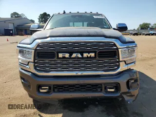 2021 Ram 3500 Limited with VIN 3C63RRRL6MG590105, listed as a Copart auction lot 73717724 with 57,580 mi miles and Salvage Title. Bid and sale history available at carsss.com. Image 5.
