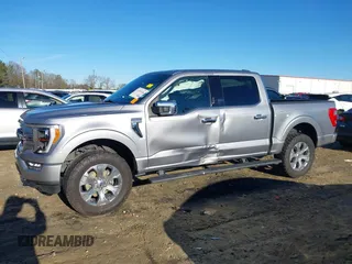 2021 Ford F-150 XL with VIN 1FTFW1E83MFB01016, listed as a IAAI auction lot 41324116 with 94,951 mi miles and . Bid and sale history available at DreamBid. Image 6.