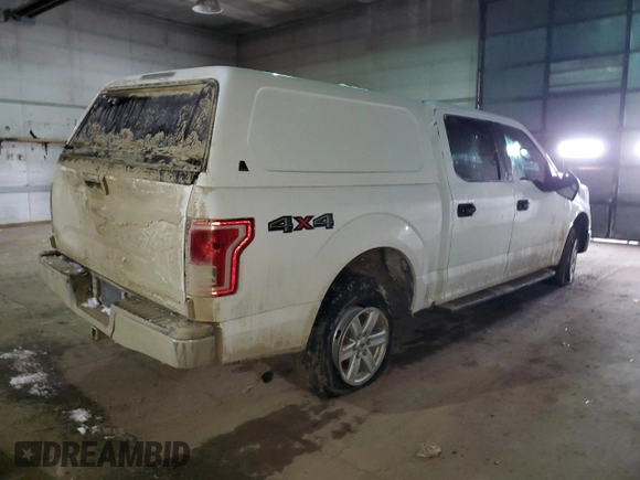 2016 Ford F-150 XLT with VIN 1FTEW1E89GKD66126, listed as a Copart auction lot 89164775 with 93,236 mi miles and Clean Title. Bid and sale history available at carsss.com. Image 3.