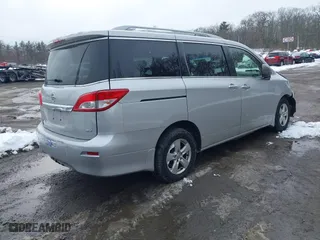 2016 Nissan Quest SL with VIN JN8AE2KP3G9155132, listed as a IAAI auction lot 41492177 with 116,300 mi miles. Bid and sale history available at carsss.com. Image 4.