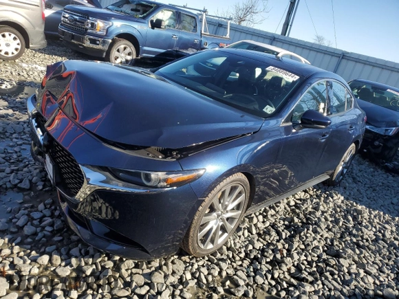 2020 Mazda 3 Premium with VIN 3MZBPBEM9LM123211, listed as a Copart auction lot 84889644 with 46,312 mi miles and Salvage Title. Bid and sale history available at DreamBid. Image 1.