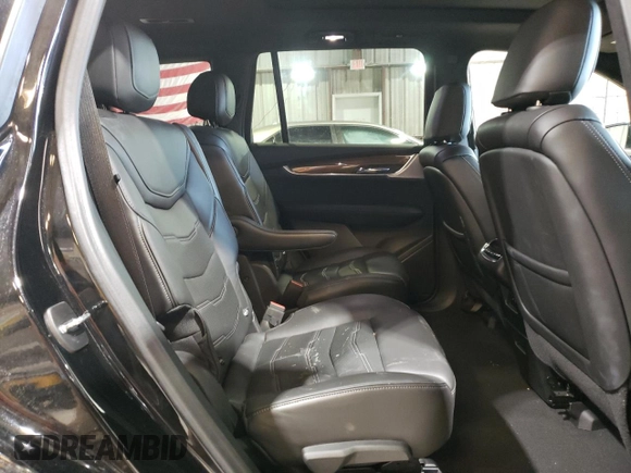 2023 Cadillac XT6 AWD Premium Luxury with VIN 1GYKPFRS3PZ121942, listed as a Copart auction lot 46489545 with 35,453 mi miles and Salvage Title. Bid and sale history available at DreamBid. Image 11.