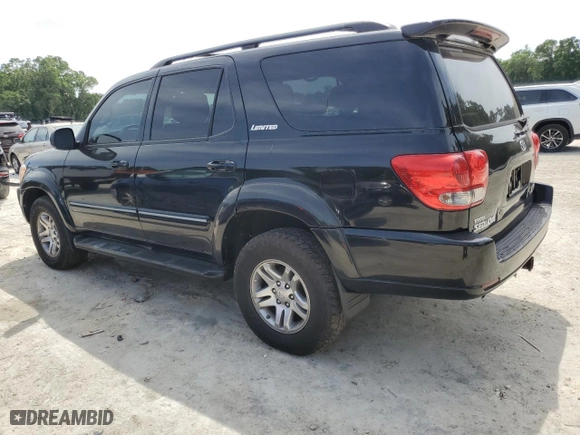 2006 Toyota Sequoia Limited with VIN 5TDBT48A06S271683, listed as a Copart auction lot 53937395 with 187,720 mi miles and Clean Title. Bid and sale history available at carsss.com. Image 2.